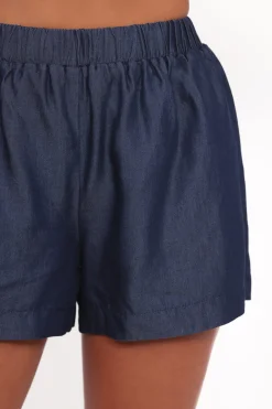 Aaliyah Chambray Shorts