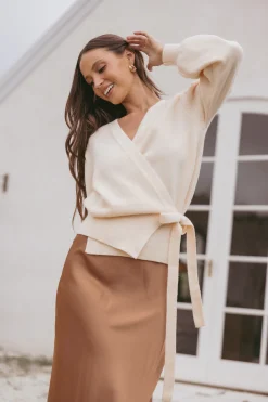 Abbey Ballet Wrap Cardigan