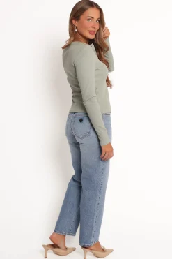 Abrand Mid Straight Jeans