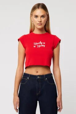 Abrand 90s Rib Cut Off Tee