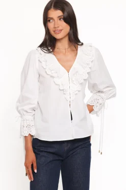 Aelwen Ruffle Blouse