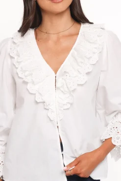 Aelwen Ruffle Blouse