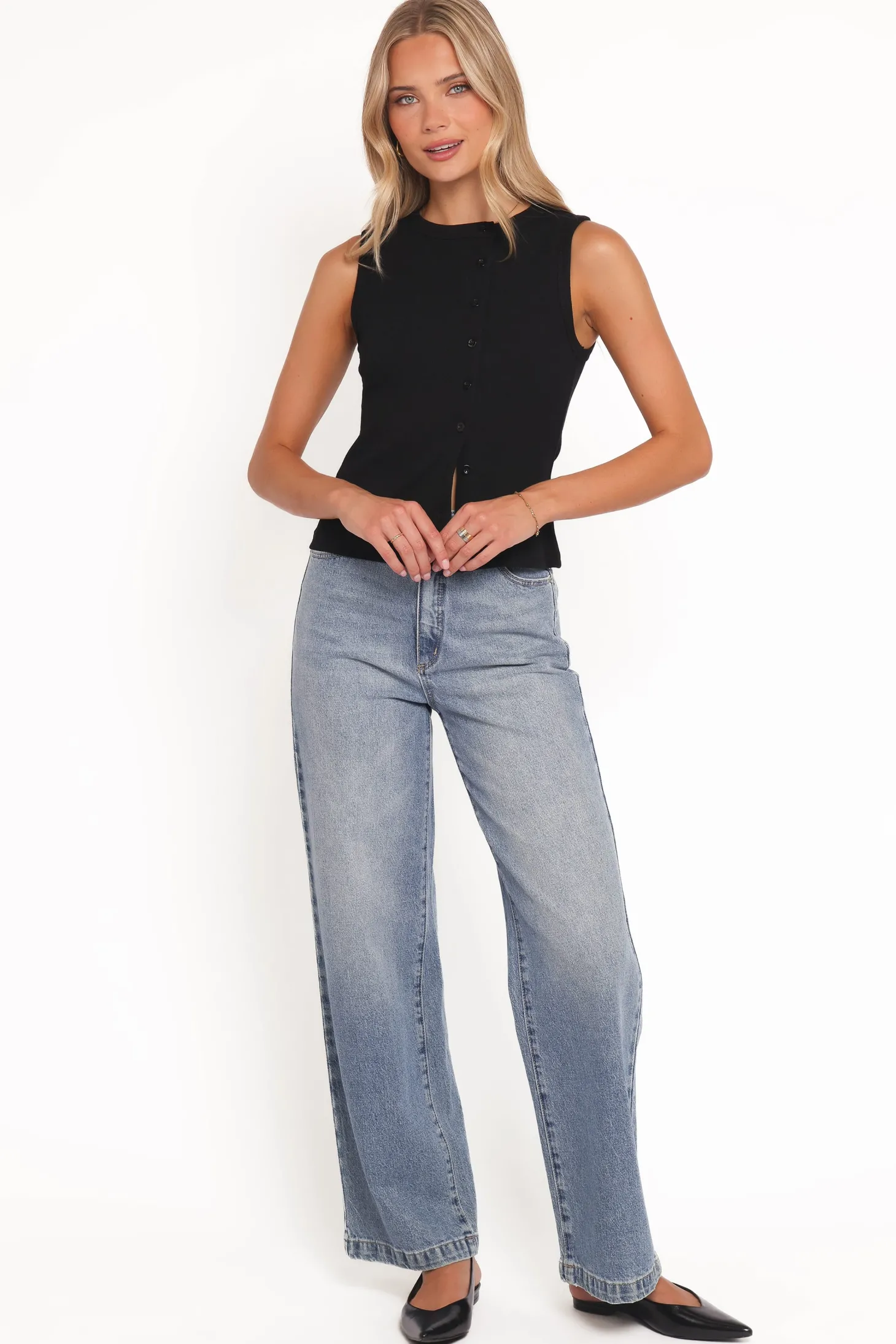 Agatha Asymmetrical Knit Top