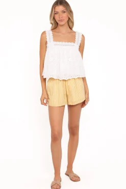 Aideen Eyelet Top