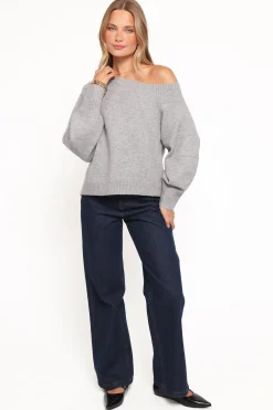 Ailis Off Shoulder Sweater