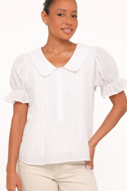 Aisling Pleat Top