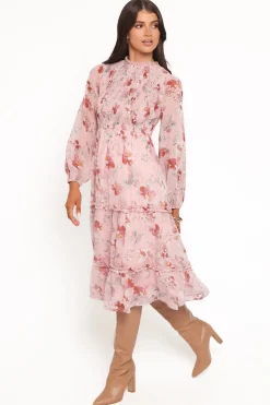 Alamea Long Sleeve Midi Dress