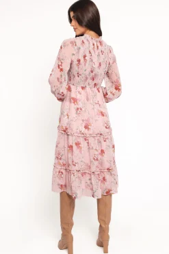 Alamea Long Sleeve Midi Dress