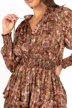 Alby Long Sleeve Mini Dress