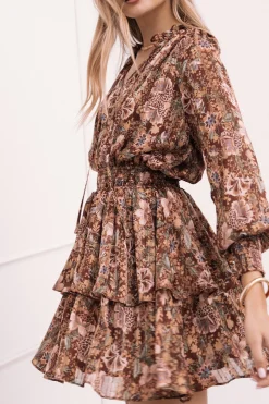 Alby Long Sleeve Mini Dress