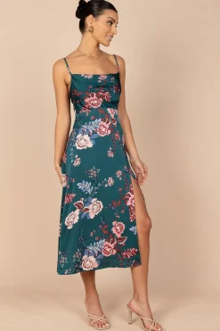 Alejandra Cowl Neck Midi Dress