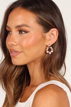 Aliana Hoop Statement Earrings