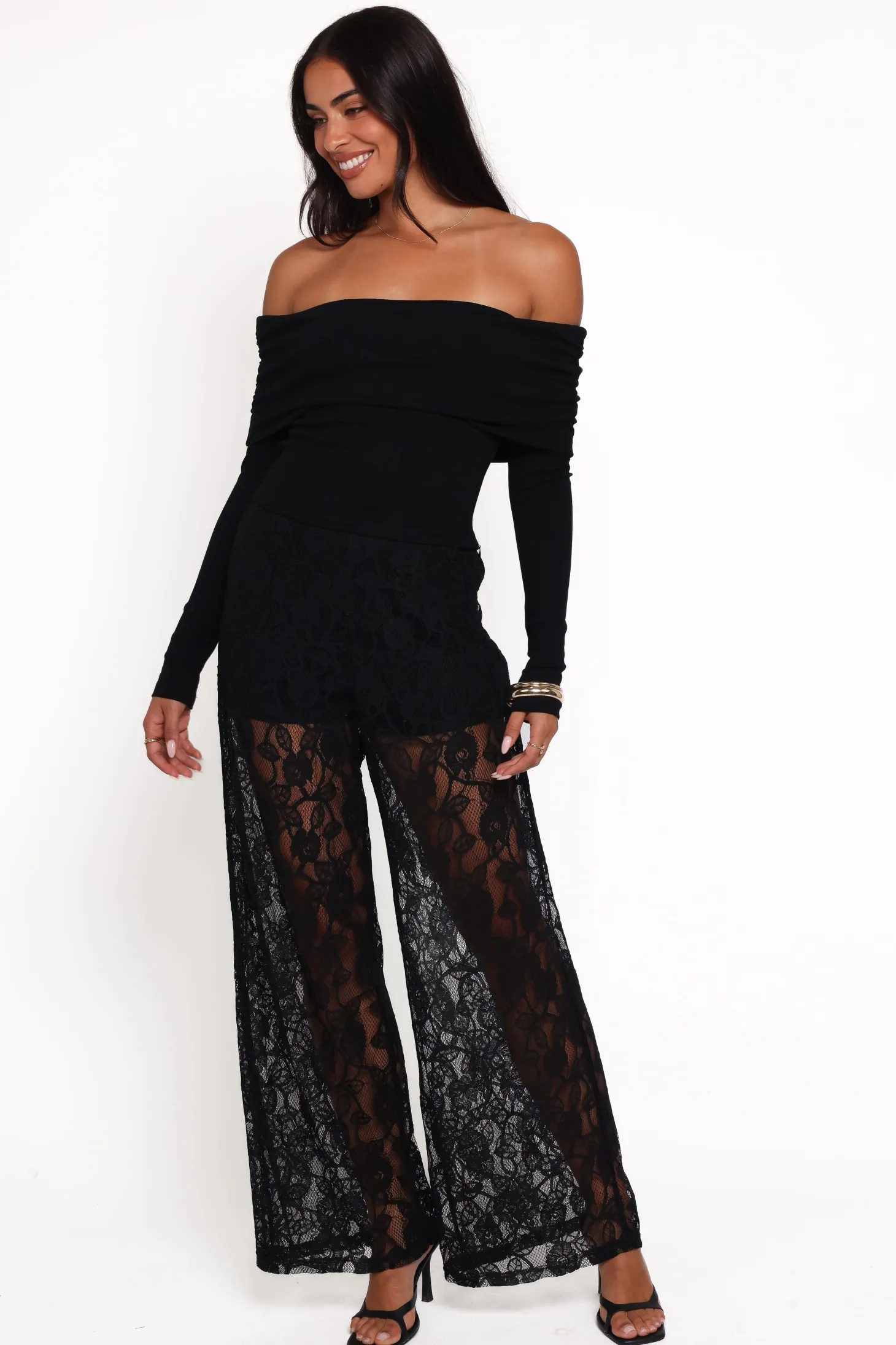 Alina Lace Pant Set