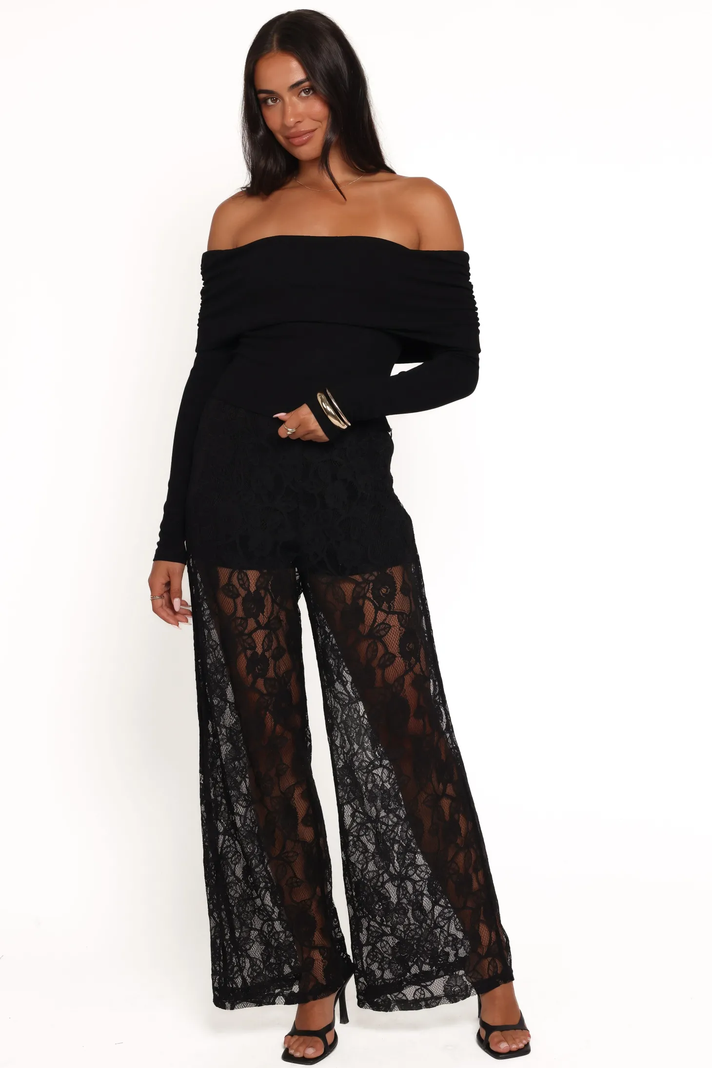 Alina Lace Pant Set