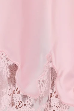 Alira Lace Trim Midi Skirt