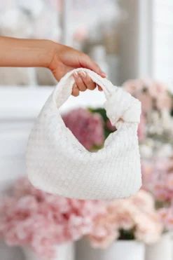 Alma Woven Shoulder Bag
