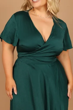 Amanda Hi Lo Tie Front Dress