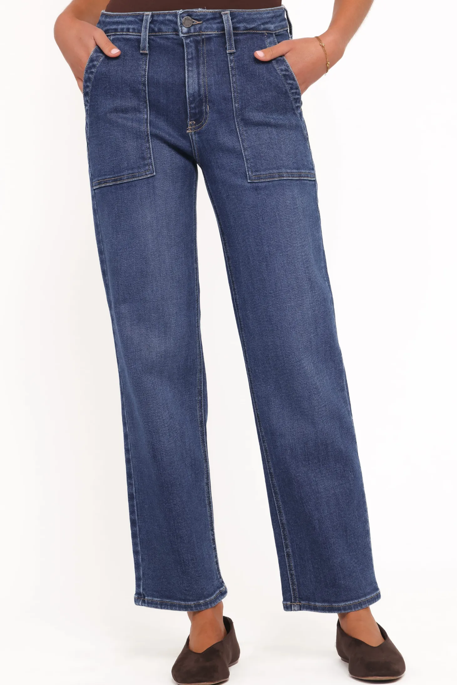 Amara Utility Pocket Straight Jean