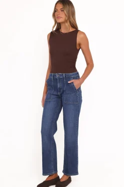 Amara Utility Pocket Straight Jean