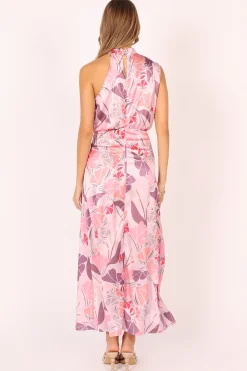 Amelia Halterneck Maxi Dress