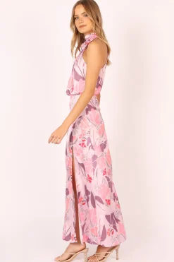 Amelia Halterneck Maxi Dress