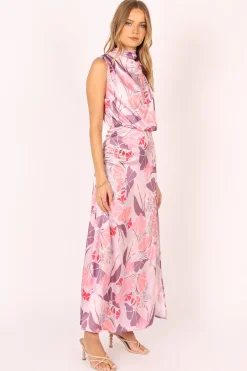 Amelia Halterneck Maxi Dress