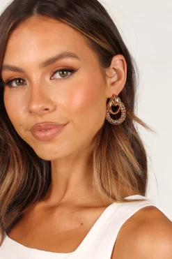 Amelia Hoop Statement Earrings