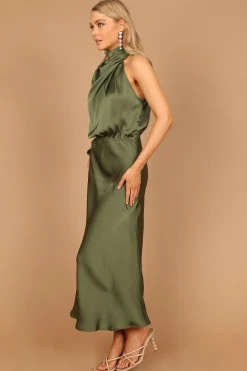 Amelie One Shoulder Midi Dress