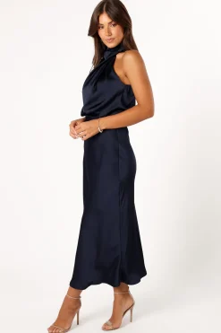 Anabelle Halter Neck Midi Dress