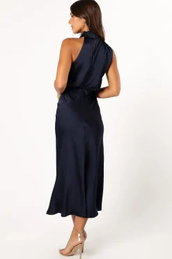 Anabelle Halter Neck Midi Dress