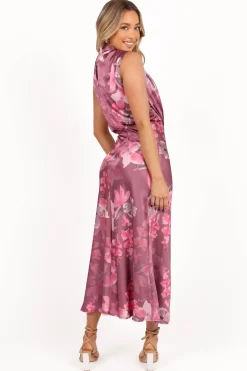 Anabelle Halter Neck Midi Dress