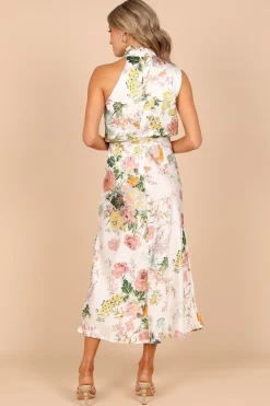 Anabelle Halter Neck Midi Dress