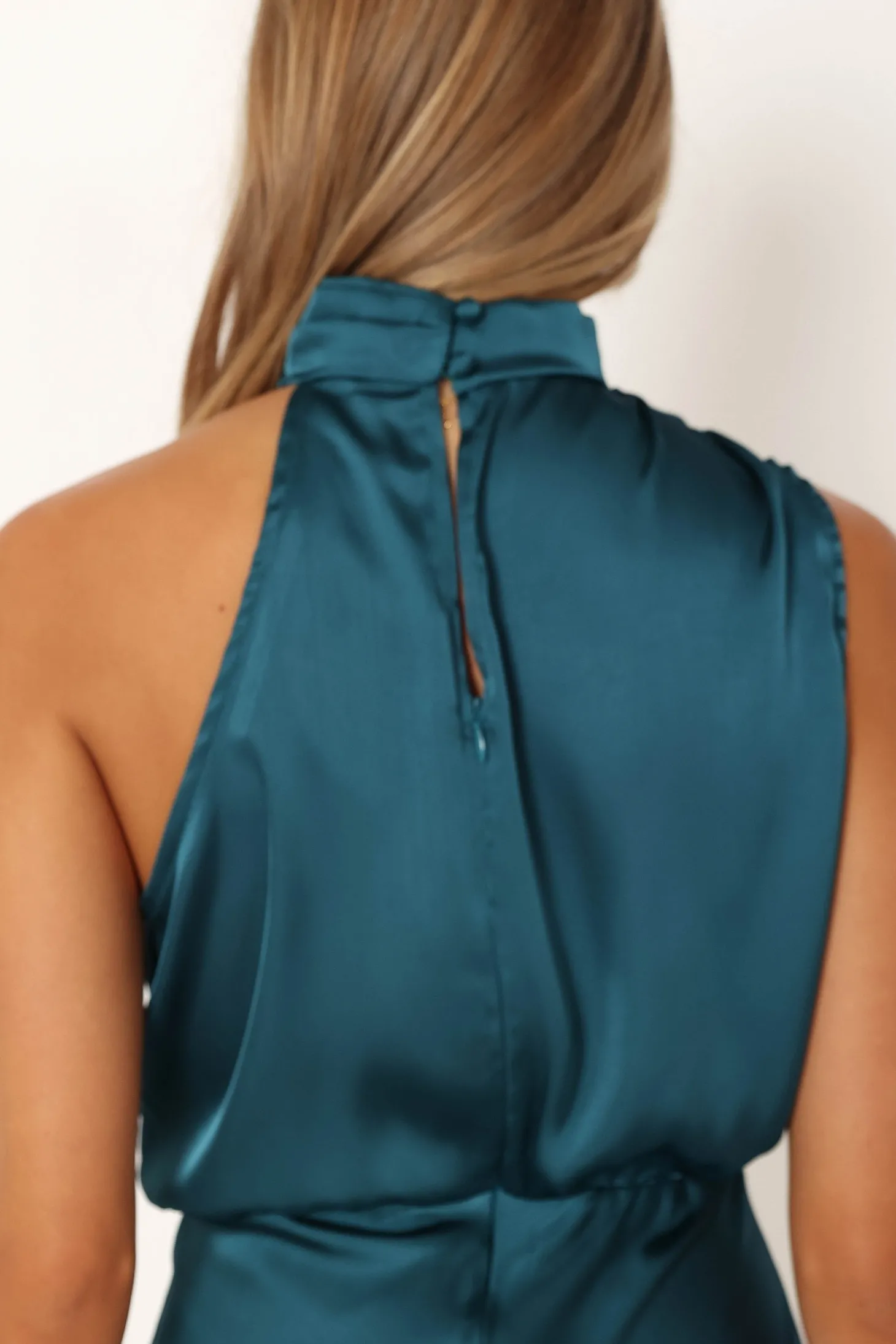 Anabelle Halter Neck Mini Dress