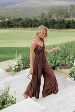 Angelique Pleated Jumpsuit