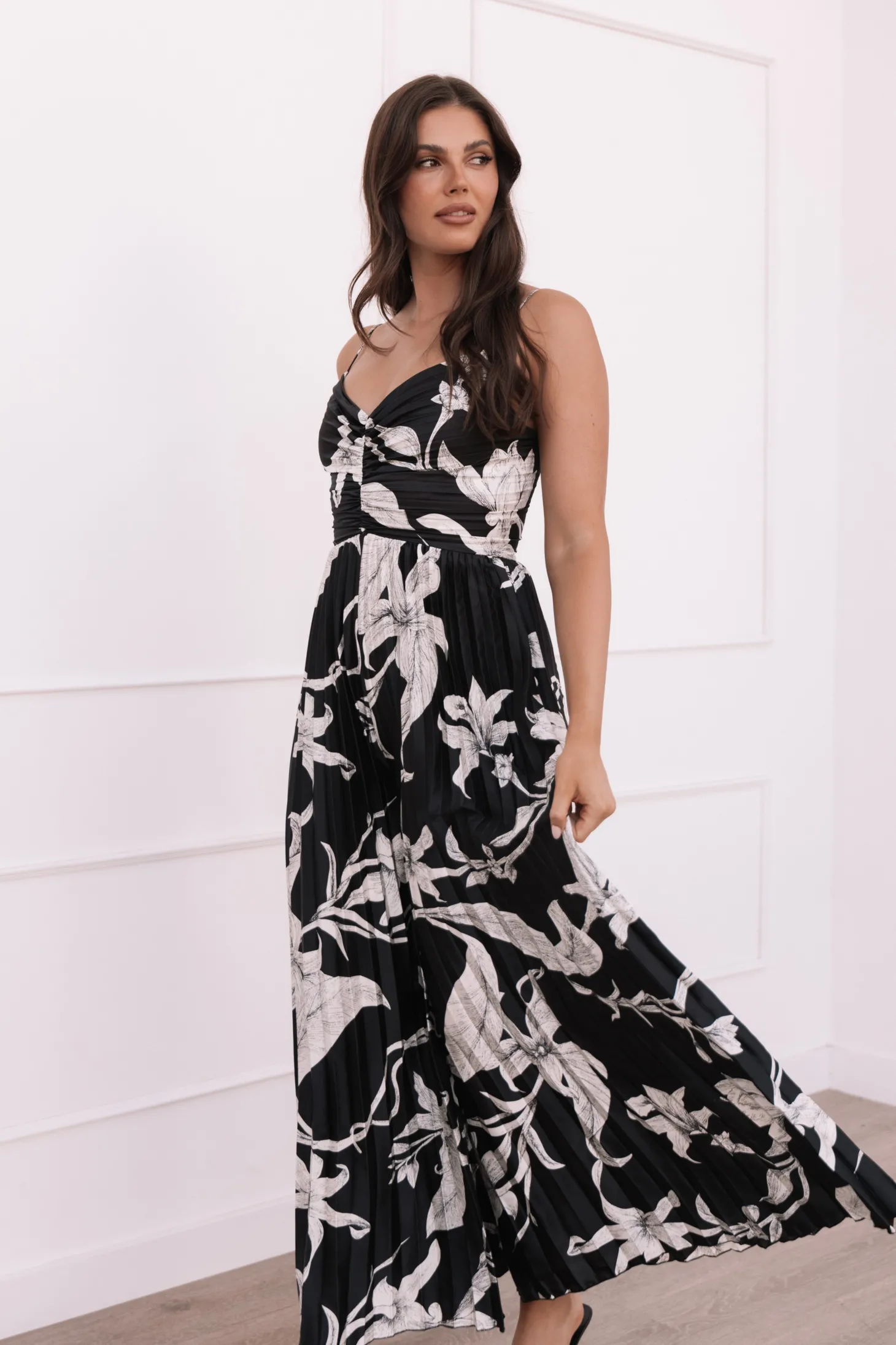 Angelique Pleated Jumpsuit