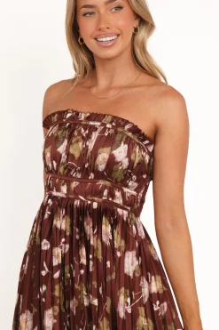 Angelique Strapless Maxi Dress