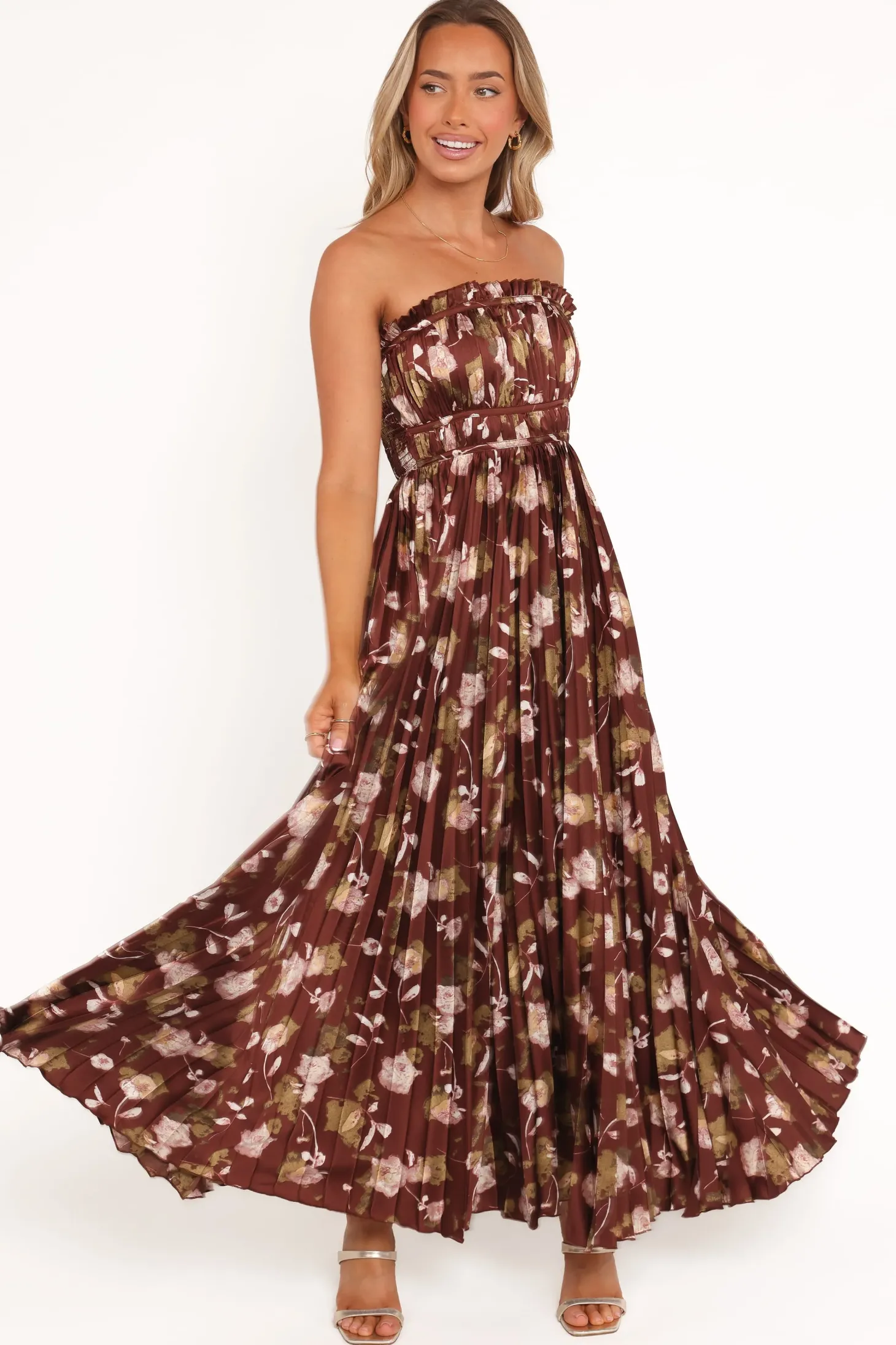 Angelique Strapless Maxi Dress