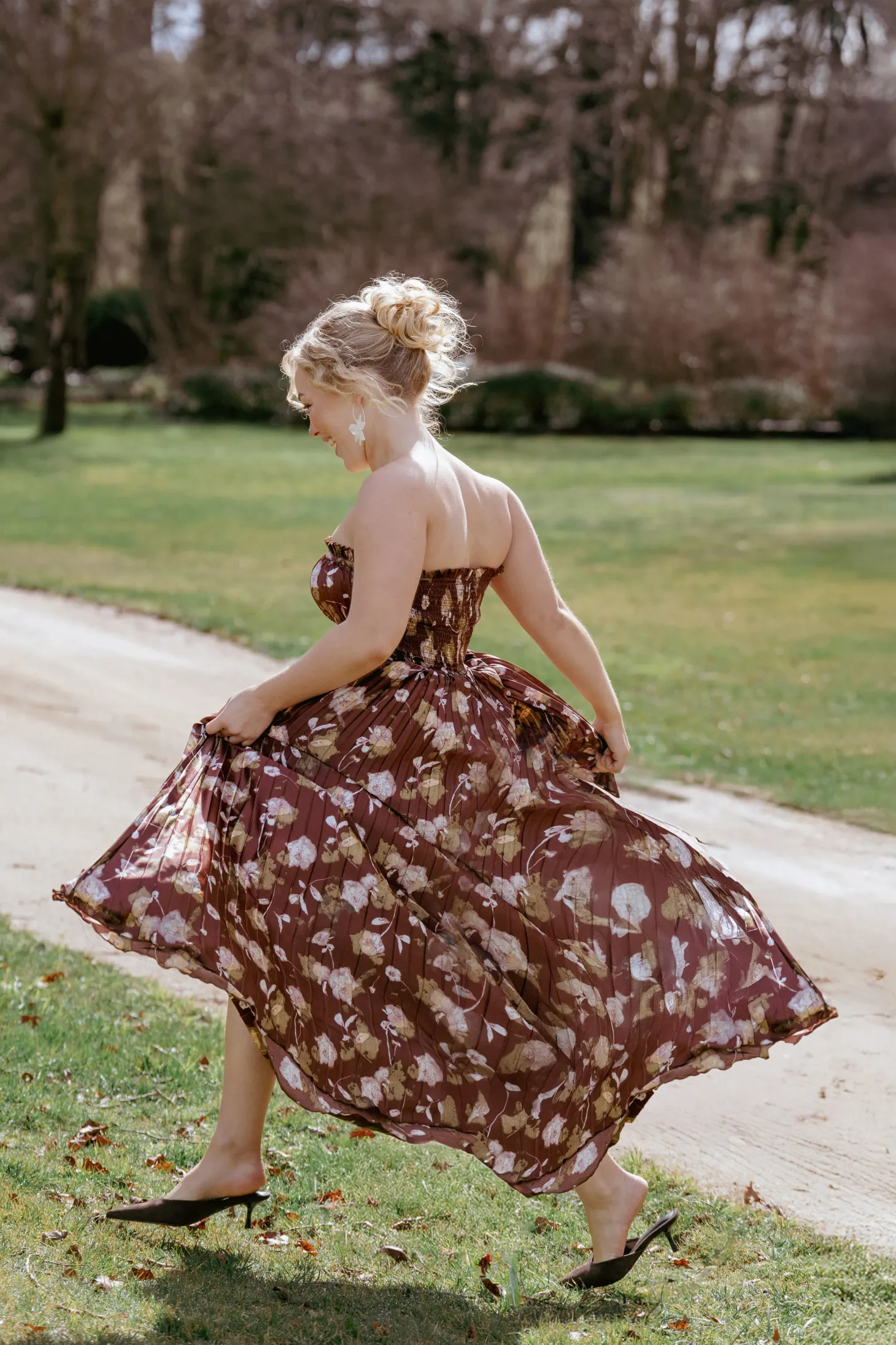 Angelique Strapless Maxi Dress