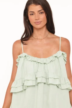 Angie Ruffle Mini Dress