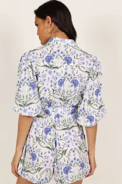 Annie Linen Romper