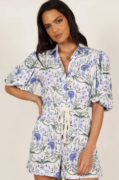 Annie Linen Romper