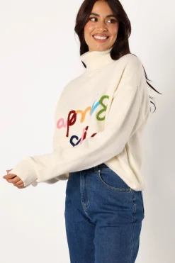Apres Ski Turtleneck Knit Sweater