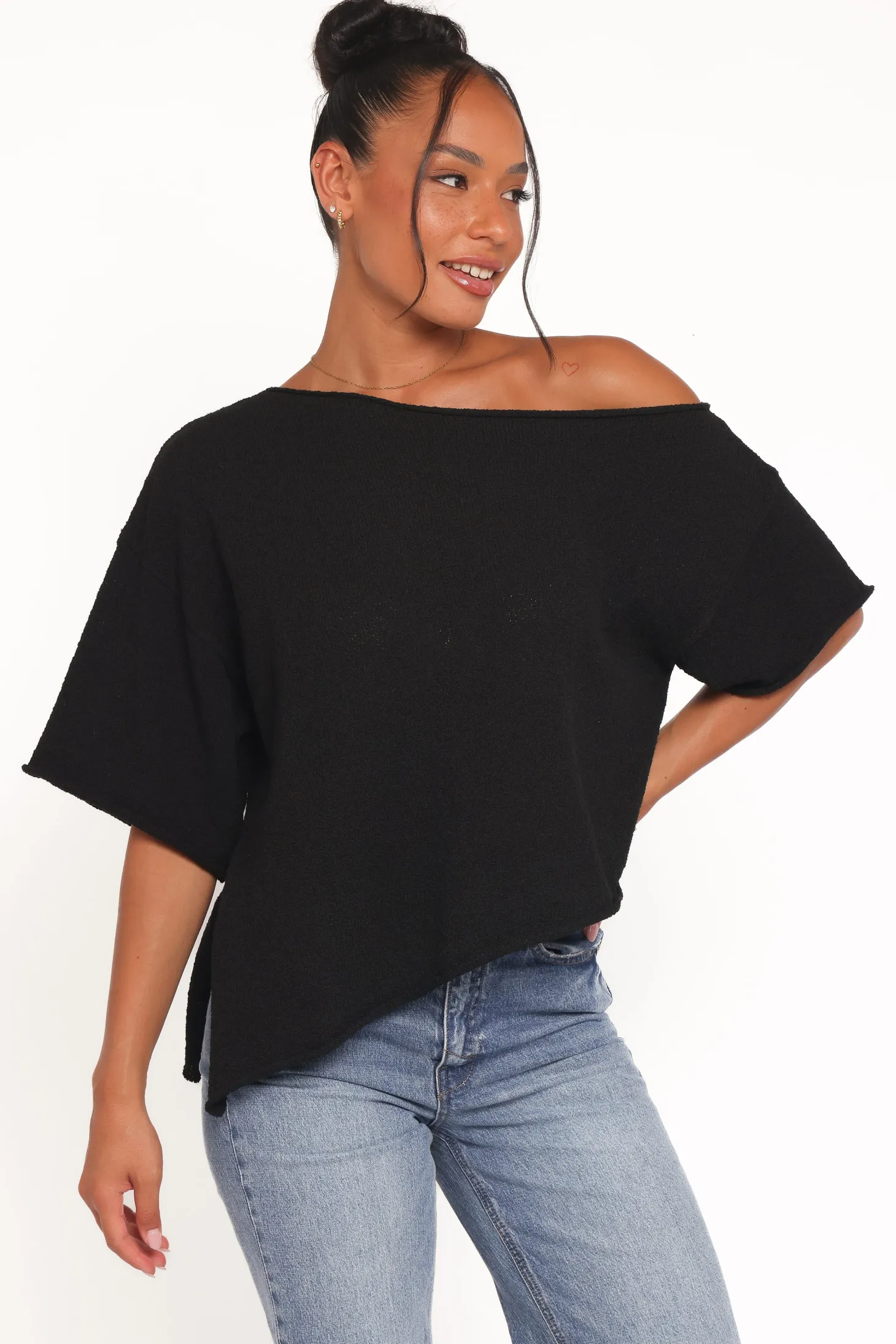 Ardena Boucle Knit Top