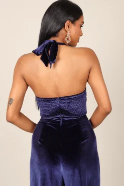 Aria Velvet Jumpsuit