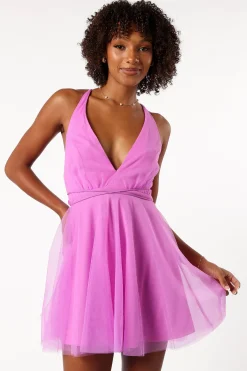 Arlowe Halterneck Mini Dress