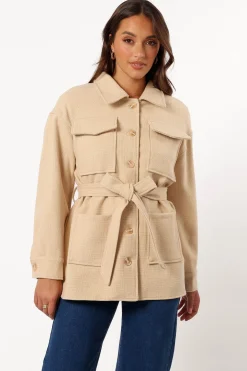 Arlow Tie Front Shacket