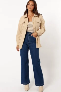 Arlow Tie Front Shacket