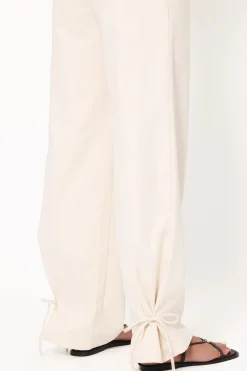 Asher Tie Detail Tapered Leg Pants