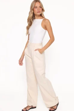 Asher Tie Detail Tapered Leg Pants
