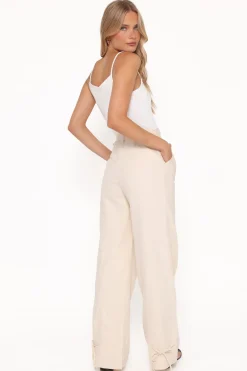Asher Tie Detail Tapered Leg Pants